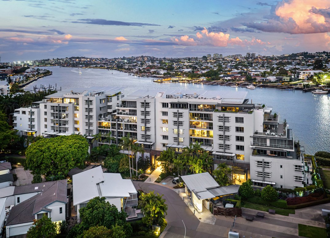 Stunning Waterfront Residence with River and City Views Gallery