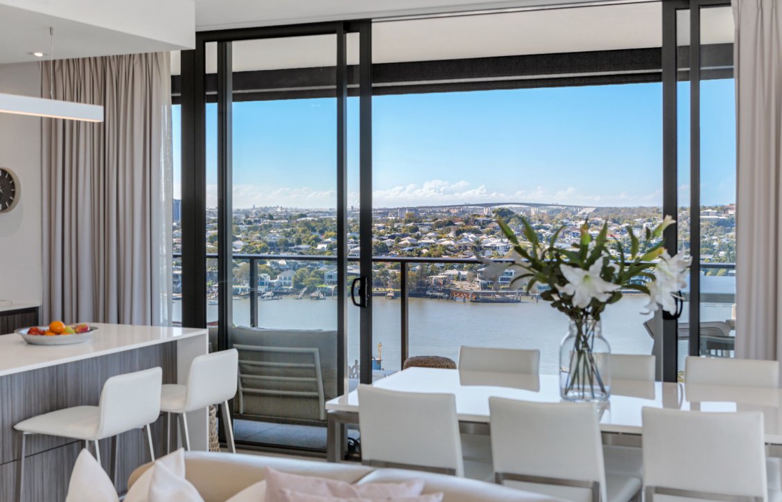Highly Sought-After Newstead Living with World Class Views Gallery